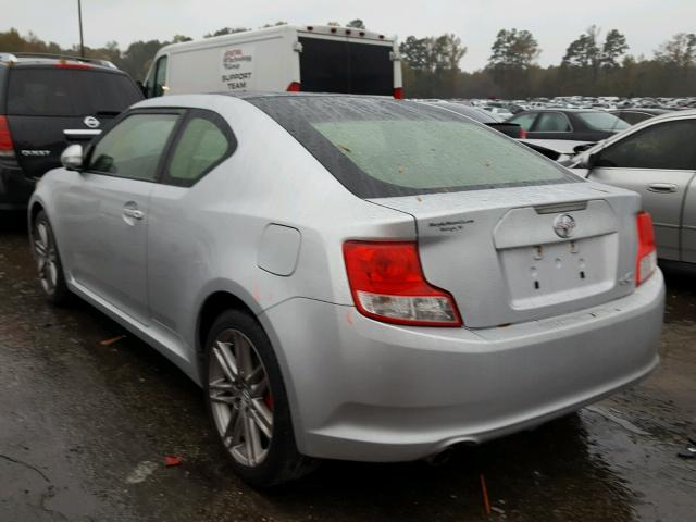 JTKJF5C78C3044767 - 2012 TOYOTA SCION TC SILVER photo 3