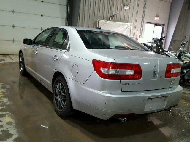3LNHM28T28R644690 - 2008 LINCOLN MKZ ვერცხლისფერი ფოტო 3