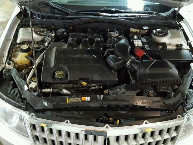 3LNHM28T28R644690 - 2008 LINCOLN MKZ ვერცხლისფერი ფოტო 7