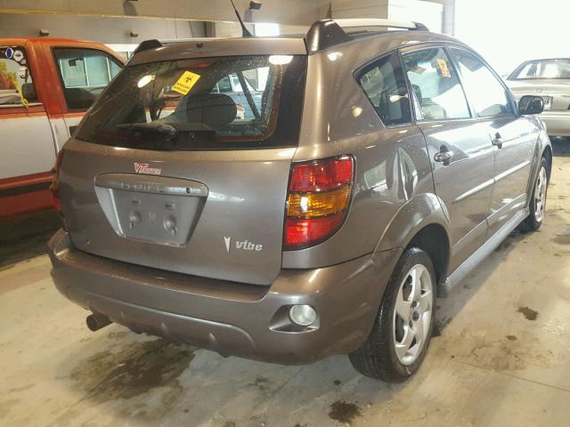 5Y2SL65868Z413193 - 2008 PONTIAC VIBE GRAY photo 4