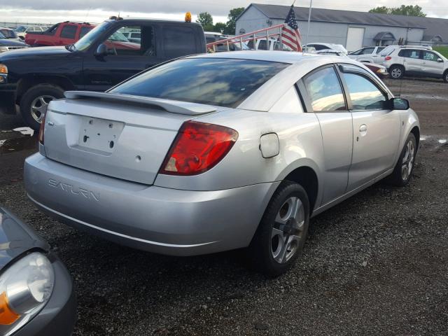 1G8AW14F94Z113769 - 2004 SATURN ION LEVEL SILVER photo 4