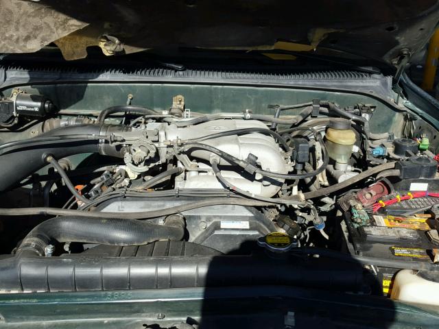 4TAWN72N1XZ490446 - 1999 TOYOTA TACOMA XTR GREEN photo 7