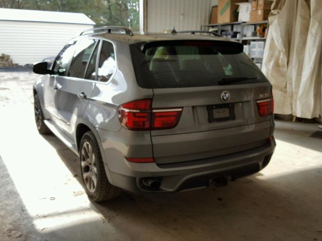 5UXZV4C54D0E01338 - 2013 BMW X5 XDRIVE3 CHARCOAL photo 3