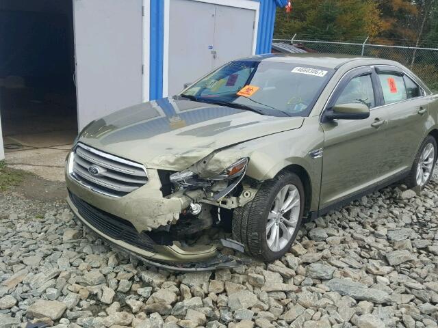 1FAHP2E89DG205313 - 2013 FORD TAURUS SEL GREEN photo 9