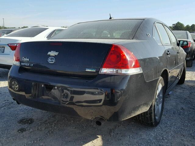 2G1WG5E31D1241266 - 2013 CHEVROLET IMPALA LT BLACK photo 4