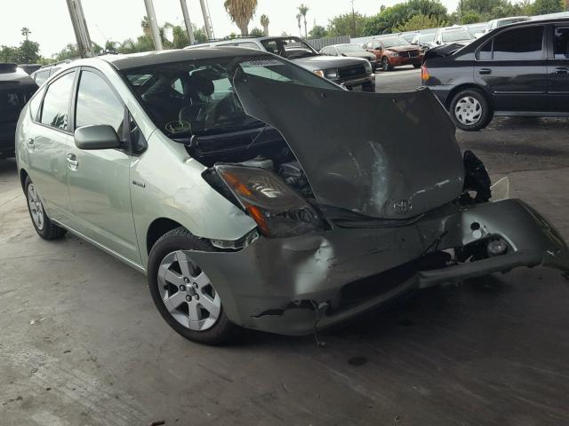 JTDKB20U373254991 - 2007 TOYOTA PRIUS GREEN photo 1