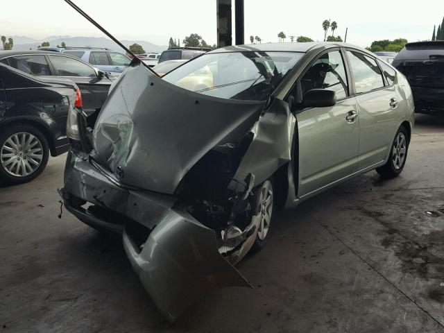 JTDKB20U373254991 - 2007 TOYOTA PRIUS GREEN photo 2