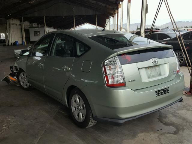 JTDKB20U373254991 - 2007 TOYOTA PRIUS GREEN photo 3