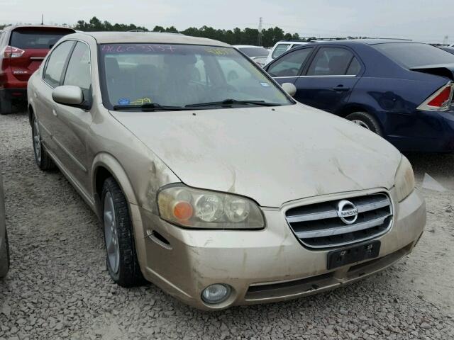 JN1DA31DX2T436313 - 2002 NISSAN MAXIMA GLE BEIGE photo 1