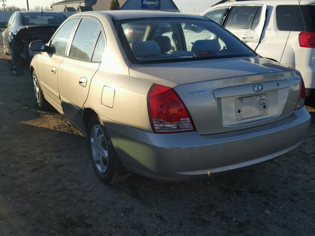 KMHDN46D25U153897 - 2005 HYUNDAI ELANTRA GOLD photo 3