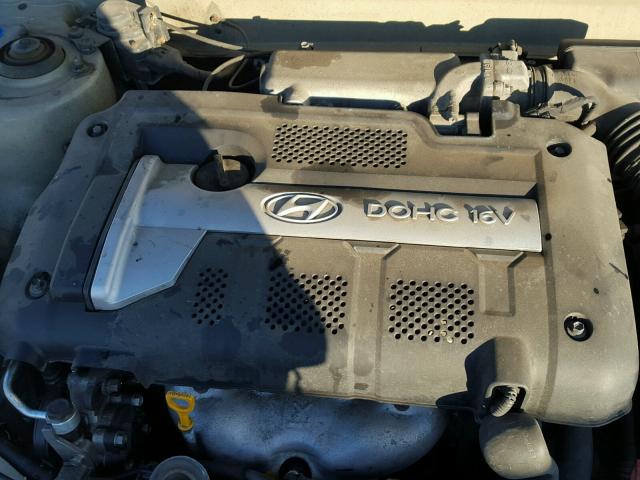 KMHDN46D25U153897 - 2005 HYUNDAI ELANTRA GOLD photo 7