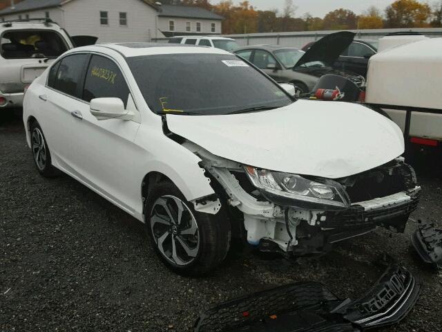 1HGCR2F70GA134886 - 2016 HONDA ACCORD EX WHITE photo 1