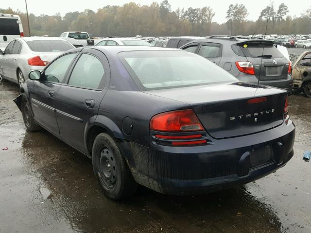 1B3EJ46X31N611922 - 2001 DODGE STRATUS SE BLUE photo 3