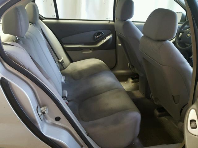 1G1ZS51F76F141163 - 2006 CHEVROLET MALIBU LS ვერცხლისფერი ფოტო 6