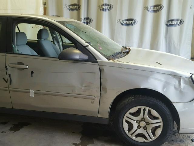 1G1ZS51F76F141163 - 2006 CHEVROLET MALIBU LS ვერცხლისფერი ფოტო 9