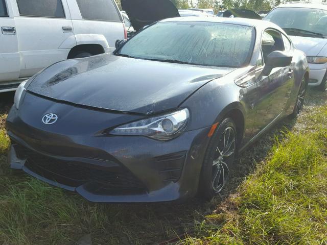 JF1ZNAA13H8701270 - 2017 TOYOTA 86 BASE BLACK photo 2