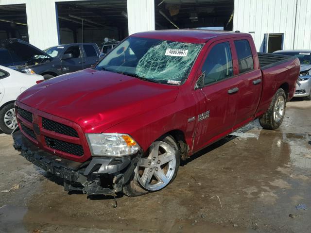 1C6RR7FT5DS551663 - 2013 RAM 1500 ST BURGUNDY photo 2