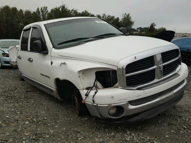 1D7HA18NX6S583301 - 2006 DODGE RAM 1500 S WHITE photo 1