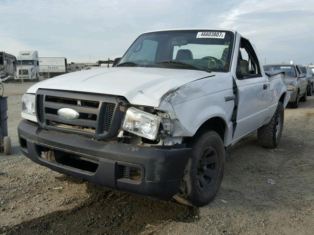 1FTYR10U67PA66295 - 2007 FORD RANGER WHITE photo 2