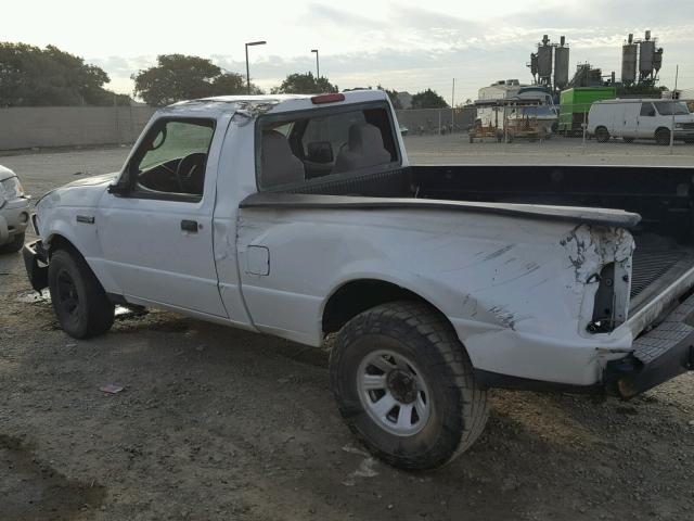 1FTYR10U67PA66295 - 2007 FORD RANGER WHITE photo 9