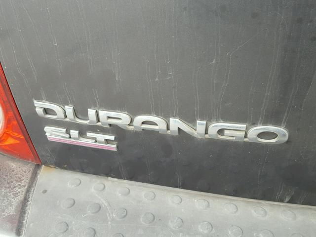 1D4HB48N44F150722 - 2004 DODGE DURANGO SL GRAY photo 9