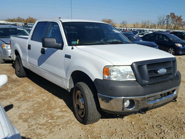 1FTRW14W68FA09644 - 2008 FORD F150 SUPER WHITE photo 1