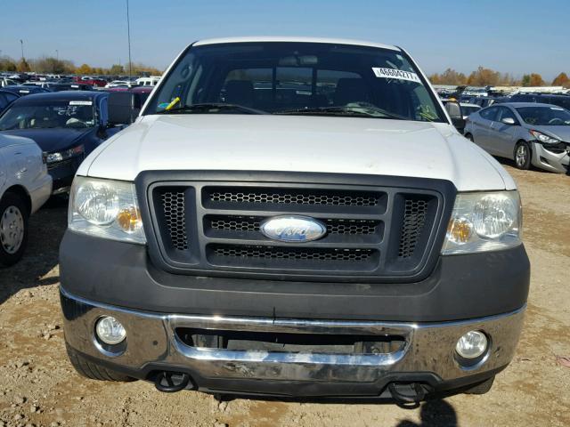 1FTRW14W68FA09644 - 2008 FORD F150 SUPER WHITE photo 9