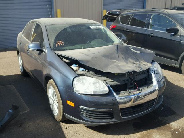 3VWRZ7AJ8AM156019 - 2010 VOLKSWAGEN JETTA SE BLUE photo 1