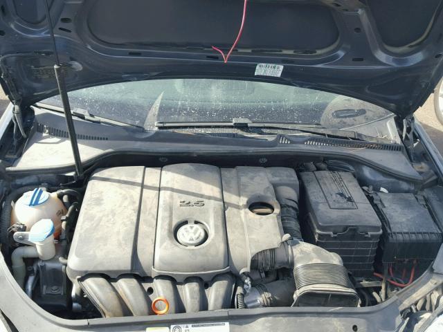 3VWRZ7AJ8AM156019 - 2010 VOLKSWAGEN JETTA SE 蓝色 照片 7