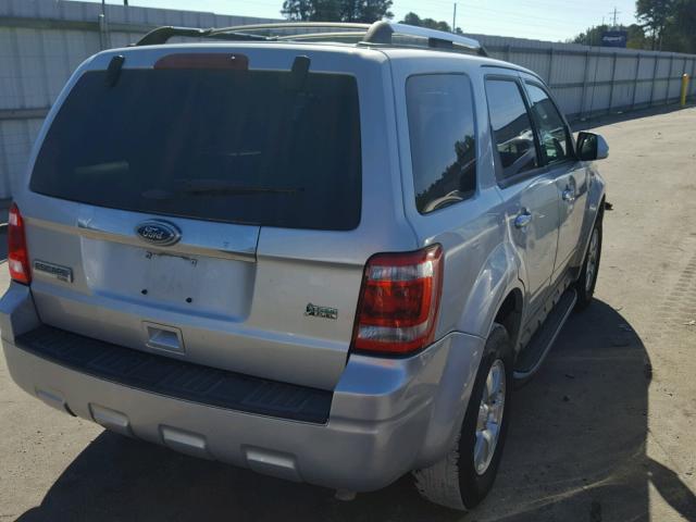 1FMCU0EG8CKC55880 - 2012 FORD ESCAPE LIM SILVER photo 4