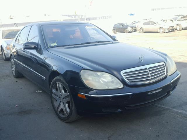 WDBNG78J91A194044 - 2001 MERCEDES-BENZ S 600 BLACK photo 1