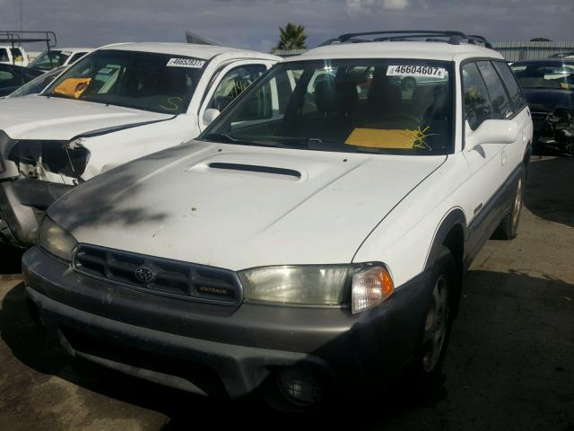 4S3BG6857W7608301 - 1998 SUBARU LEGACY 30T WHITE photo 2