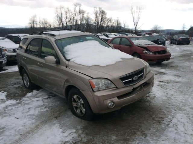 KNDJD733X65643670 - 2006 KIA SORENTO EX Qızıl foto 1