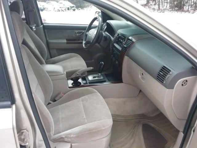 KNDJD733X65643670 - 2006 KIA SORENTO EX Qızıl foto 5