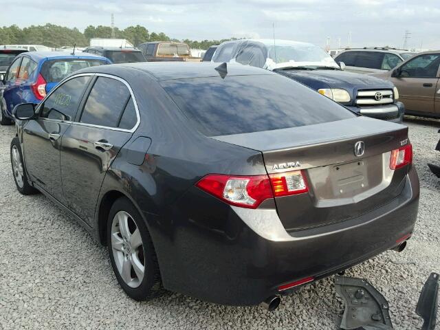 JH4CU26699C006219 - 2009 ACURA TSX GRAY photo 3