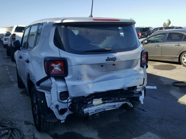 ZACCJAAT0FPB15645 - 2015 JEEP RENEGADE S SILVER photo 3