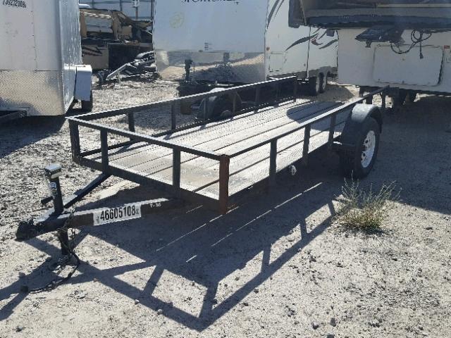 46605108 - 2008 FLAT TRAILER BLACK photo 2