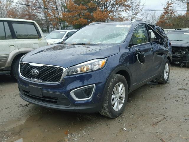 5XYPGDA3XHG260096 - 2017 KIA SORENTO LX BLUE photo 2