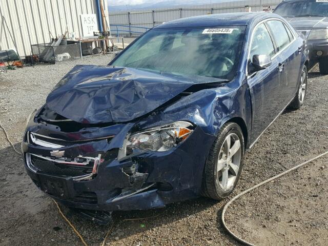 1G1ZC5E14BF166642 - 2011 CHEVROLET MALIBU 1LT BLUE photo 2