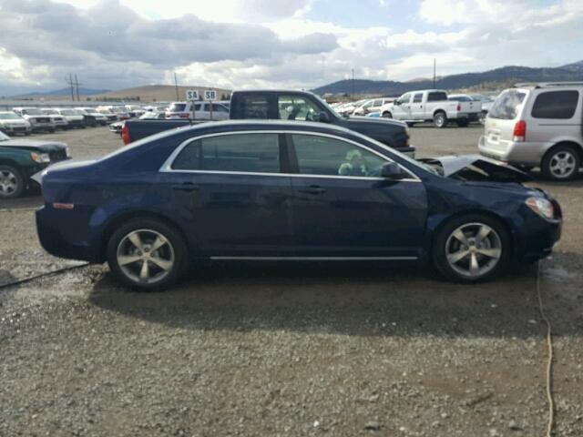 1G1ZC5E14BF166642 - 2011 CHEVROLET MALIBU 1LT BLUE photo 9