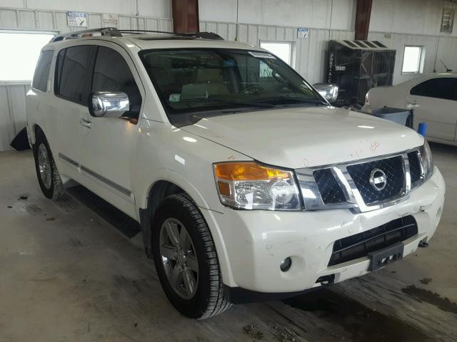 5N1BA0NF0DN606289 - 2013 NISSAN ARMADA PLA WHITE photo 1