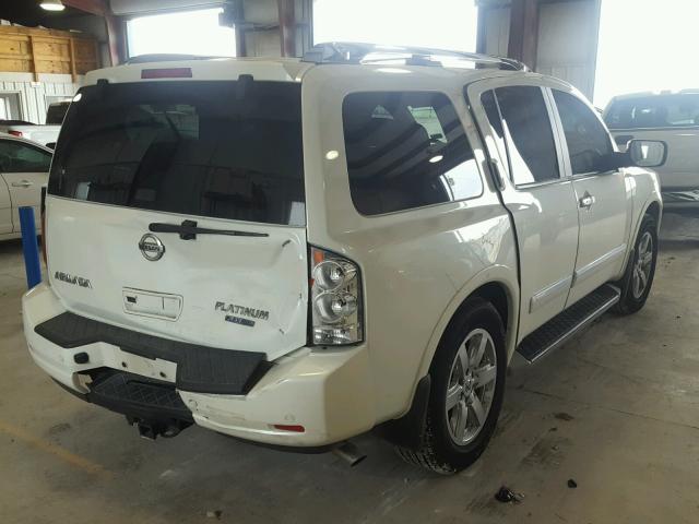 5N1BA0NF0DN606289 - 2013 NISSAN ARMADA PLA WHITE photo 4