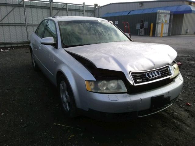 WAULC68E62A174897 - 2002 AUDI A4 1.8T QU SILVER photo 1