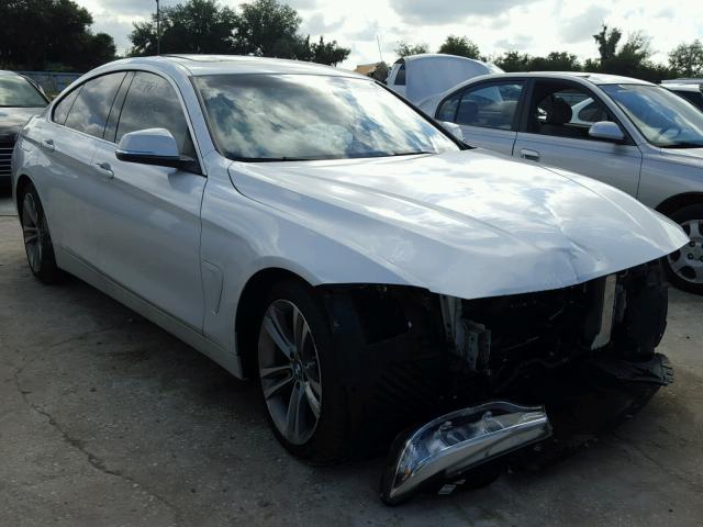 WBA4F7C32HG789590 - 2017 BMW 430I GRAN WHITE photo 1