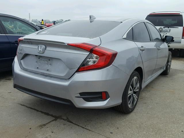 19XFC1F7XHE010422 - 2017 HONDA CIVIC EXL ვერცხლისფერი ფოტო 4