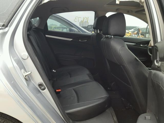 19XFC1F7XHE010422 - 2017 HONDA CIVIC EXL ვერცხლისფერი ფოტო 6