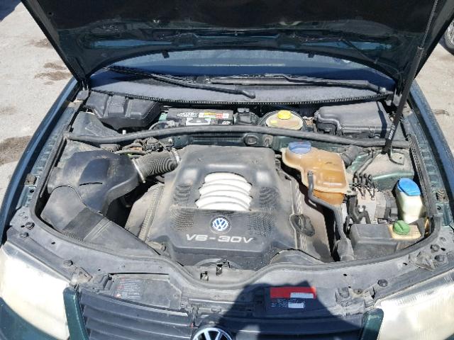 WVWPD23B1YP366239 - 2000 VOLKSWAGEN PASSAT GLX 绿色 照片 7