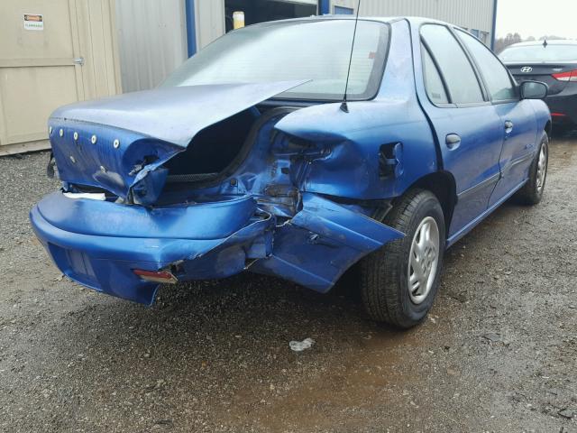 1G2JB5248T7555225 - 1996 PONTIAC SUNFIRE SE BLUE photo 4