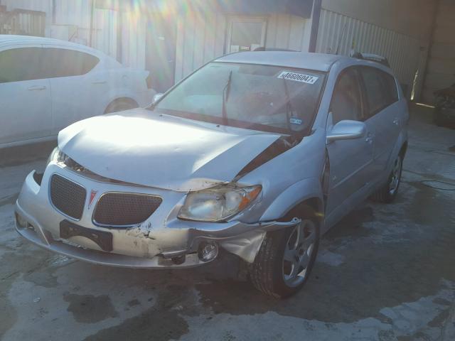 5Y2SL63835Z401582 - 2005 PONTIAC VIBE SILVER photo 2