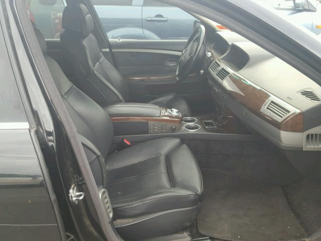 WBAGN63443DR17924 - 2003 BMW 745 LI Қара фото 5